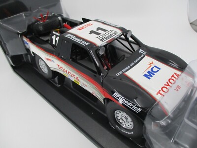 1/18 Diecast Toyota Trophy Truck #11 White & Black AutoArt Scale