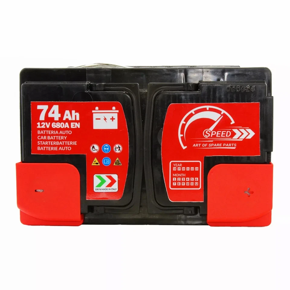 SPEED MAX L3 74Ah 680A EN = FIAMM 80Ah BOSC 74DX+ BATTERIE AUTO PRÊTE À L'EMPLOI - Photo 3/4