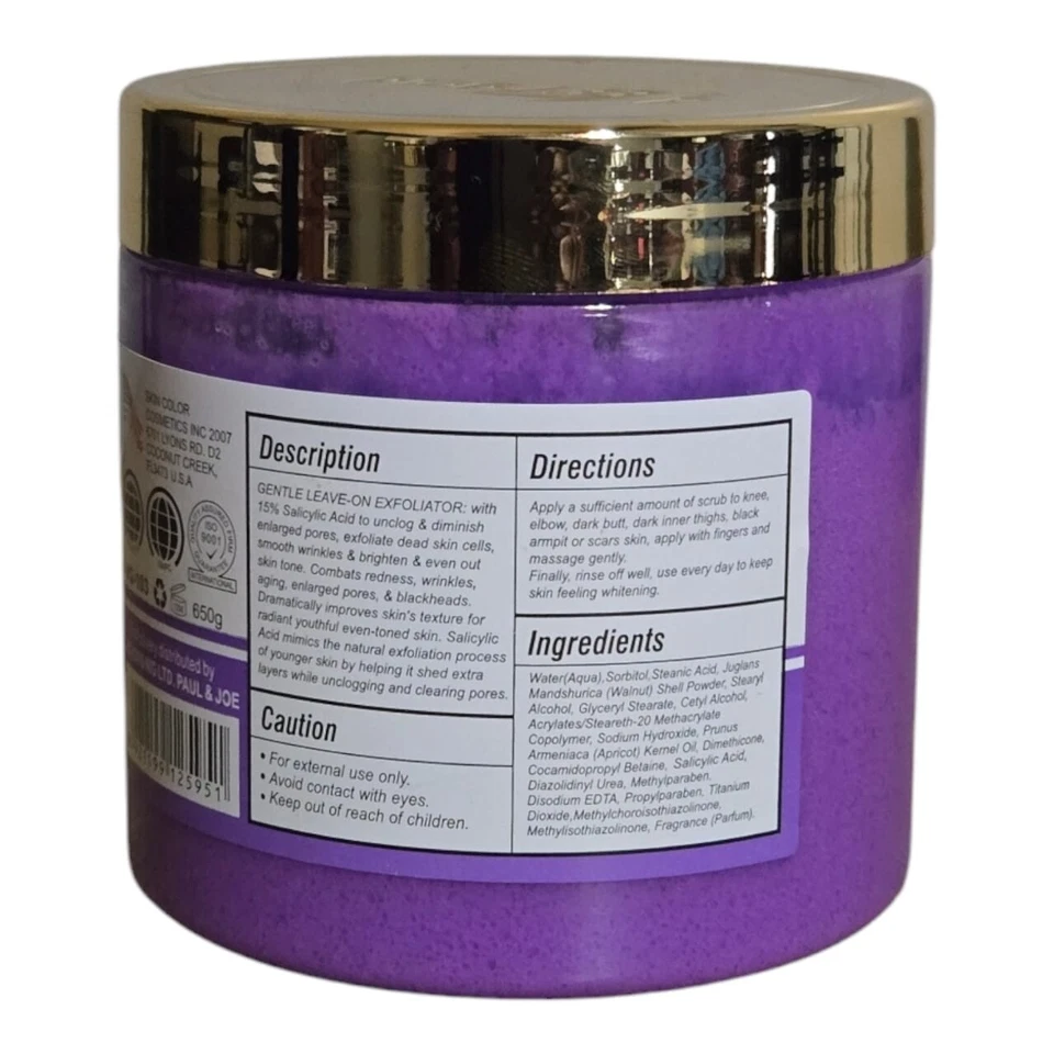 Veet gold 15% salicylic acid 3x triple extra whitening scrub - Image 3 of 4