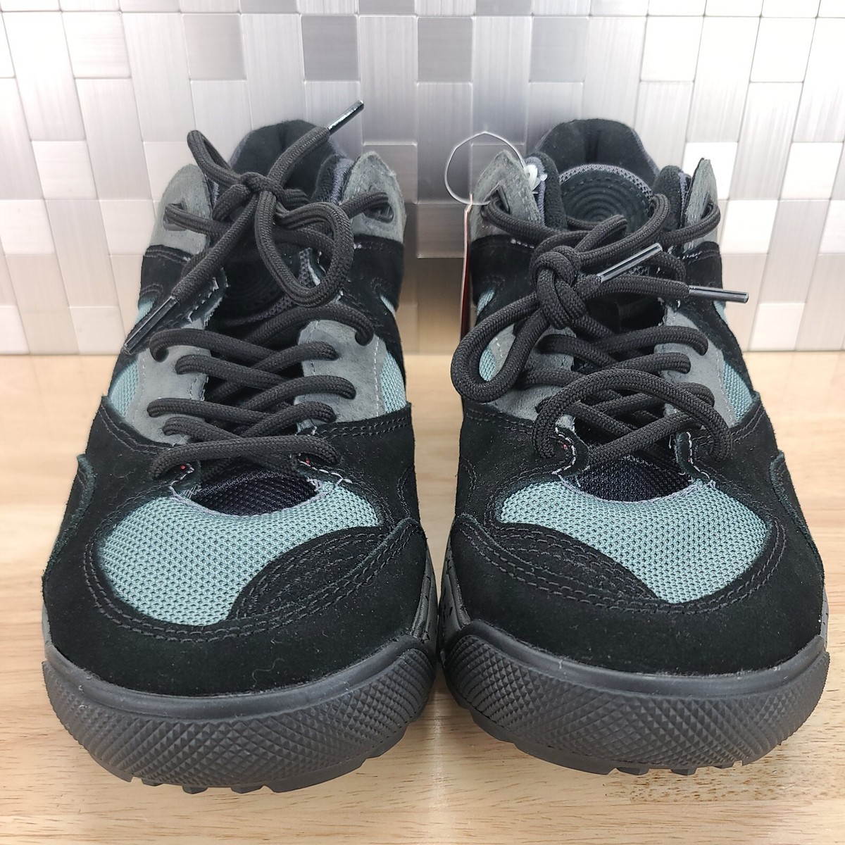 VANS AMZN TRAILHEAD SHOE BLACK GREEN MILLIEU sz 12 mens
