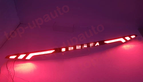 Luz LED negra para puerta trasera Hyundai Sonata 2011-2014 luz de señal de giro de freno - Imagen 8 de 11