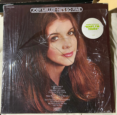JODY MILLER (LP) He's So Fine.  1971. EPIC E 30659. VG+/EX