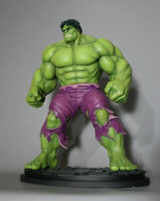 Hulk Savage Green Bowen Designs Fullsize Statue