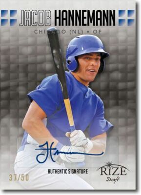 JACOB HANNEMANN 2013 Rize Rookie Autograph BLACK Auto RC #/50 | eBay