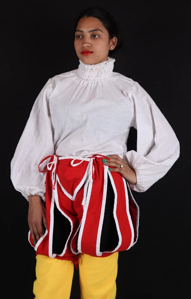 Pantalones Renacentistas, Pantalones Landsknecht para Mujer, Leggings Landsknecht, Pantalones Renfair Foto 2 de 4