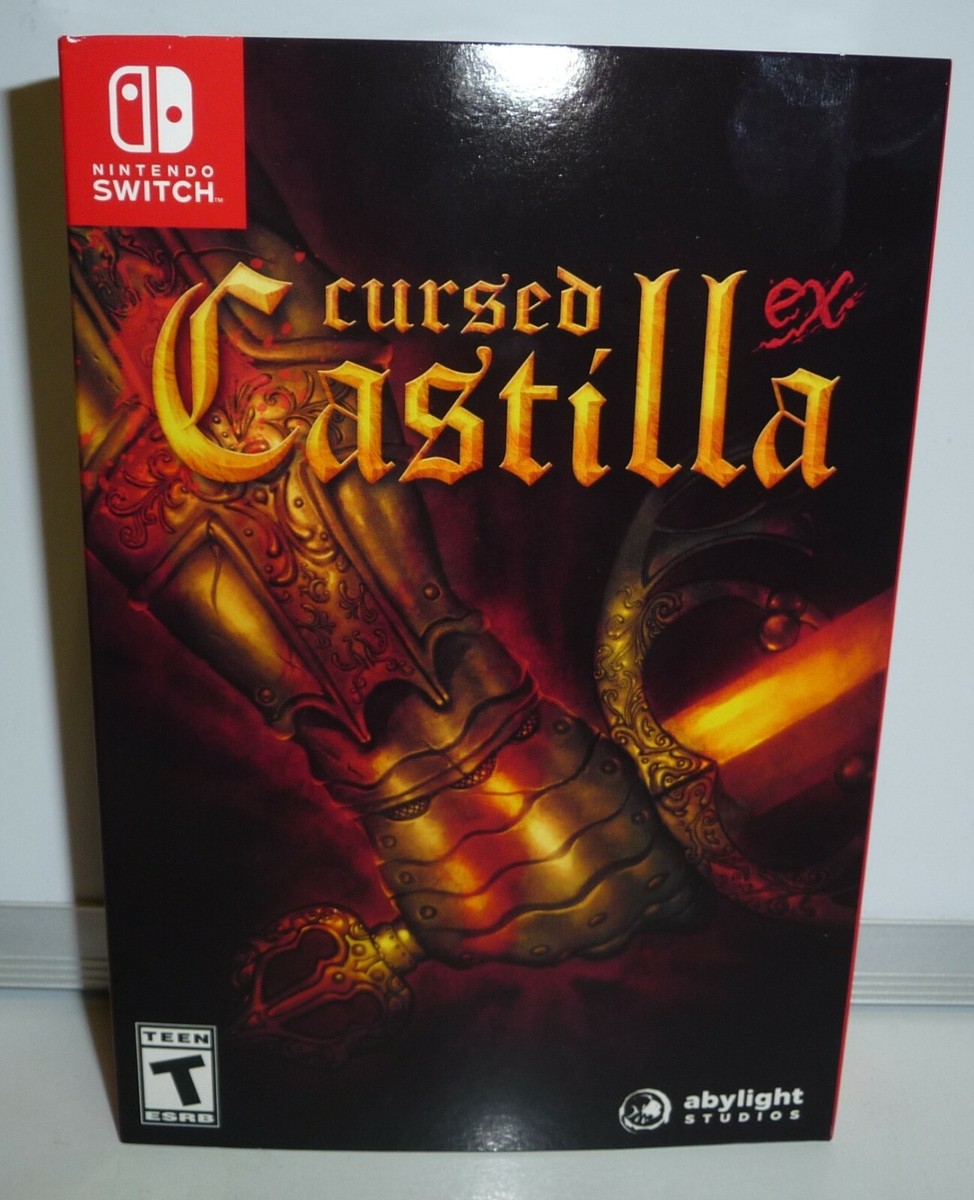 CURSED CASTILLA EX - COLLECTOR'S EDITION NINTENDO SWITCH NEW CURSED CASTILLA EX - COLLECTOR'S EDITION NINTENDO SWITCH NEW
