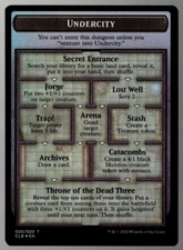 1x Undercity / The Initiative 020/020 Token Foil Baldur's Gate MTG Near Mint