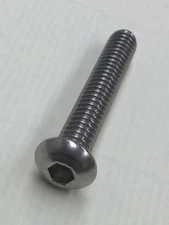 1/4-20 Button Head Socket Cap Screws Allen Bolts Hex Drive Stainless (100/per)