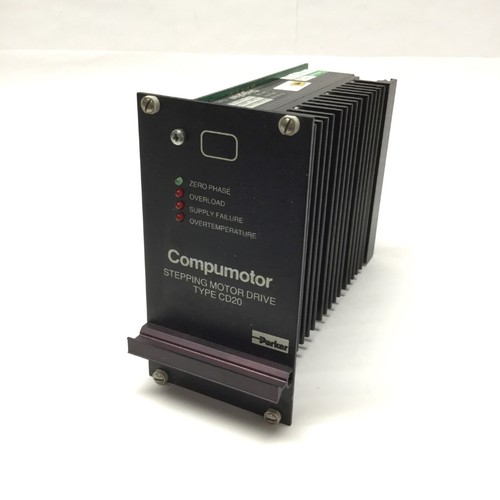 Parker CD20 Compumotor Digiplan Stepping Motor Drive CC Rack Mount Module 2-4A - Imagen 1 de 6