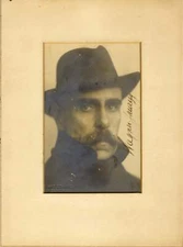 Julius Wagner-Jauregg autograph, signed vintage studio photograph