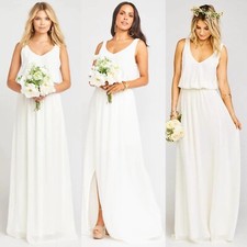 Show me your mumu kendall maxi dress White NWT 👗