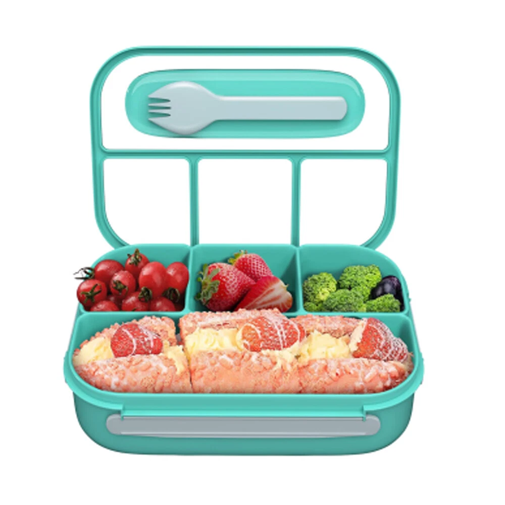 Bento Lunch Box With Spoon Fork Lunch Box Containers Bento Box for Dining Picnic