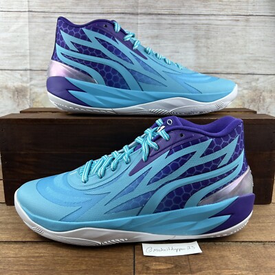 Puma MB.02  Queen City  Team Violet Blue White 379779-01 Men Size 8.5/Women 10
