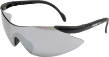 Dark Tinted Safety Glasses, Safety Glasses, Adjustable, Frameless