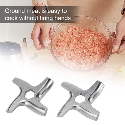 2Pcs Meat Grinder Parts #5 Mincer Accessory Replacement Fits for Moulinex