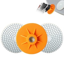 Diamond Polishing Pads Kit for Angle Grinder 4Inch Concrete Stone Tile