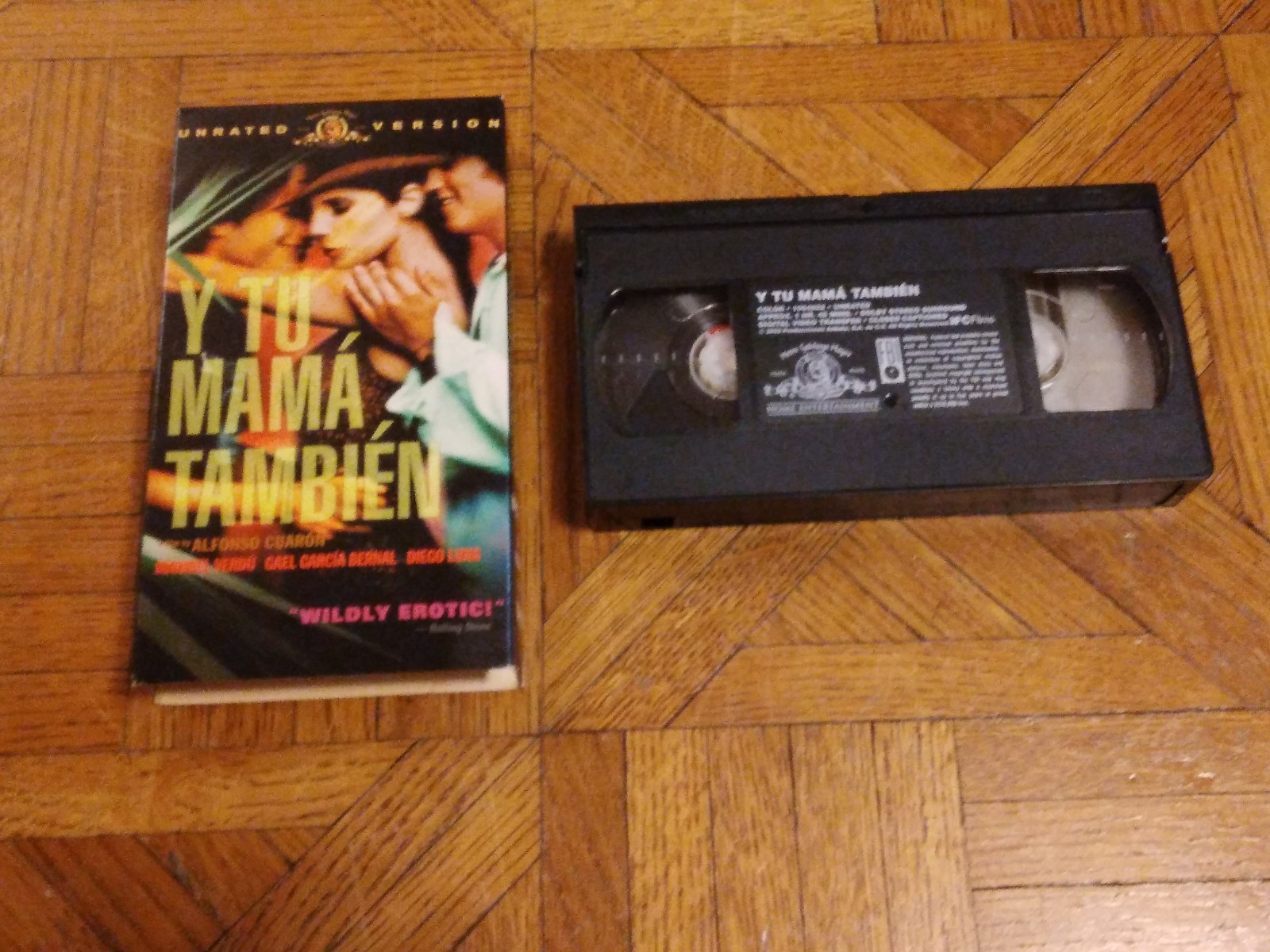 "T TU MAMA TAMBIEN" Maribel Verdu Original (Unrated Version) 2002 film VHS Tape