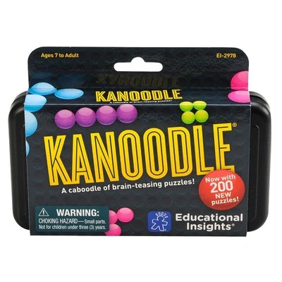 EDUCATIONAL INSIGHTS Kanoodle Puzzle Knobelspiel 101 pädagogische Puzzles Herausforderungen Alter 7+