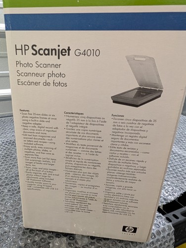 NEW HP ScanJet G4010 Flatbed Photo Scanner SEALED  - Picture 4 of 7