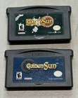 Golden Sun Games Original and The Lost Age Game Boy Gameboy Advance GBA Lot
