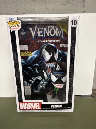 Funko Pop! Comic Book Cover with case: Marvel - Venom - 10
