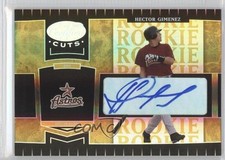 2004 Leaf Certified Cuts Marble Gold Signatures 23/25 Hector Gimenez Auto 0c2