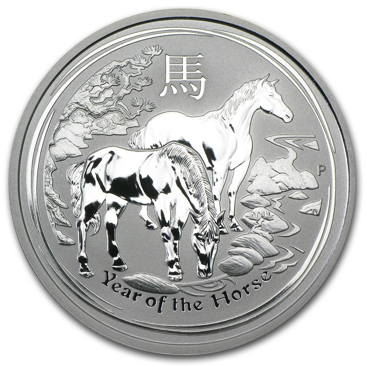 Perth Mint Year of the Horse2014 銀貨 4枚 The Perth Mint 2014 Australian Lunar Silver Bullion Coins for sale