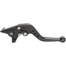 Powerstands Racing Black Short Style Click N Roll Brake Lever - 00-00513-22