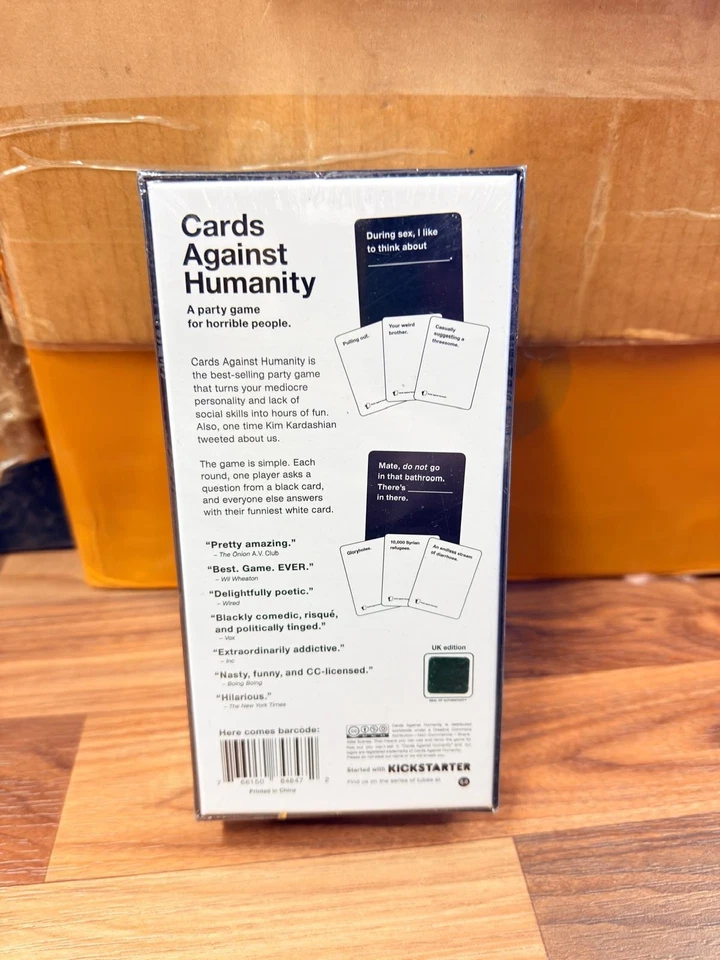 Cards Against Humanity party game gift set pack  best family time games  - Image 4 of 4