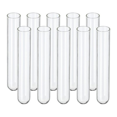 5ml Test Tubes, 50pcs 2.95x0.47in Glass Test Tube Containers