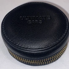 STOW Leather Ultimate Ears Headphone Black Leather Case