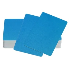 20Pcs Inkjet PVC ID Cards, Frosted Double Side Card for Inkjet Printer, Sky Blue