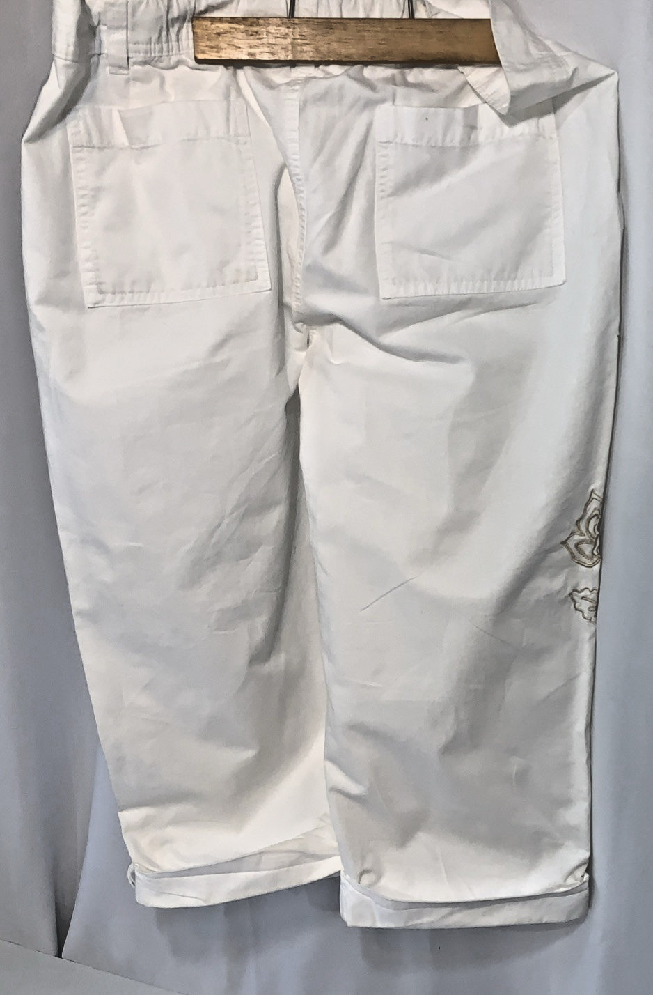 Basic Edition Cargo Pocket Capri Pants -Women's M… - image 3