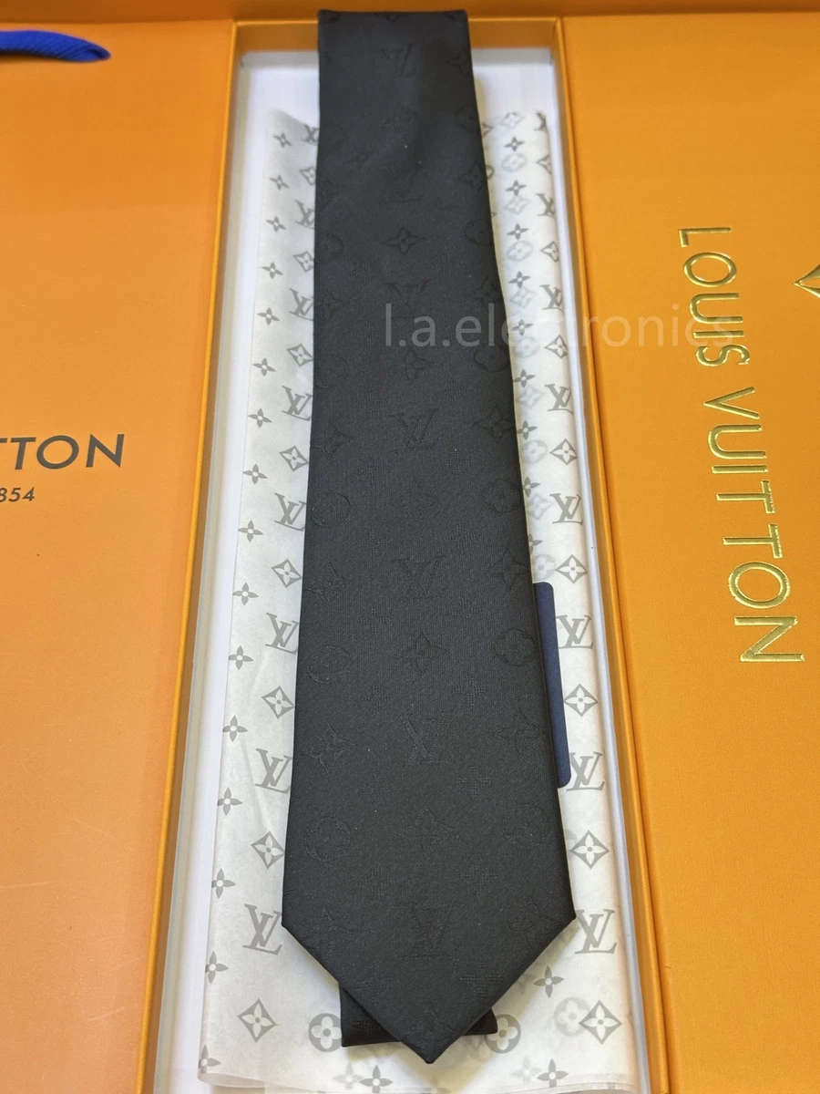 Louis Vuitton Black Tie Ties for Men for sale | eBay