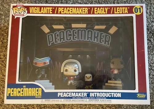 Funko Pop! Deluxe with Case: DC Universe-Vigilante/Peacemaker /Eagly / Leota #01