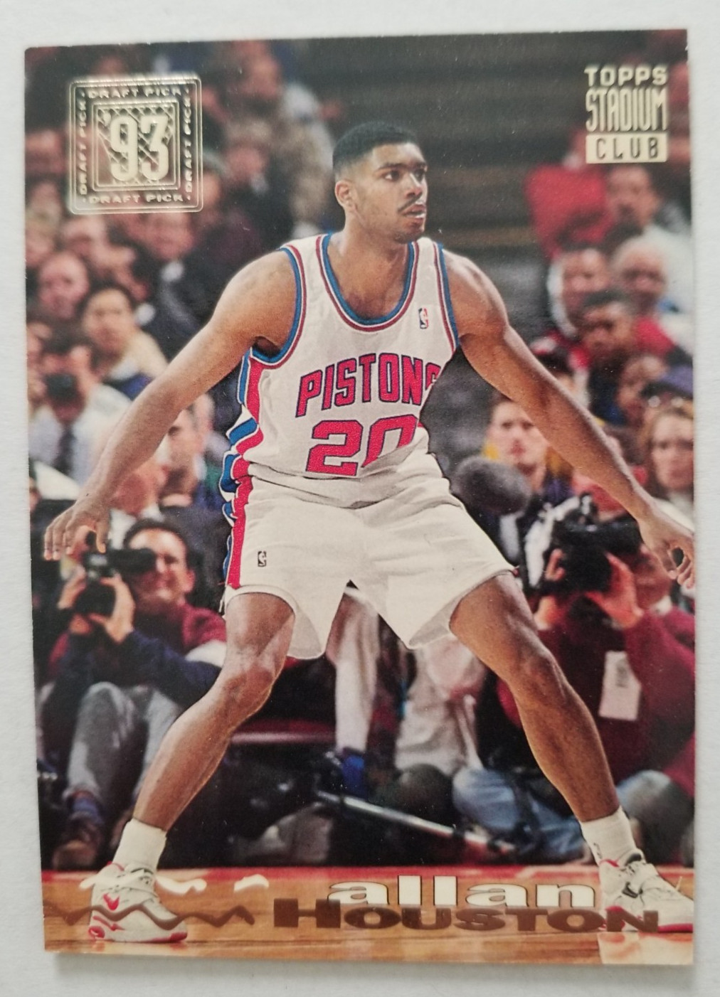 1993-94 Topps Stadium Club Allan Houston #247 New York Knicks