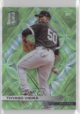 2018 Panini Chronicles Spectra Neon Green Prizm 42/49 Thyago Vieira #44 1u0