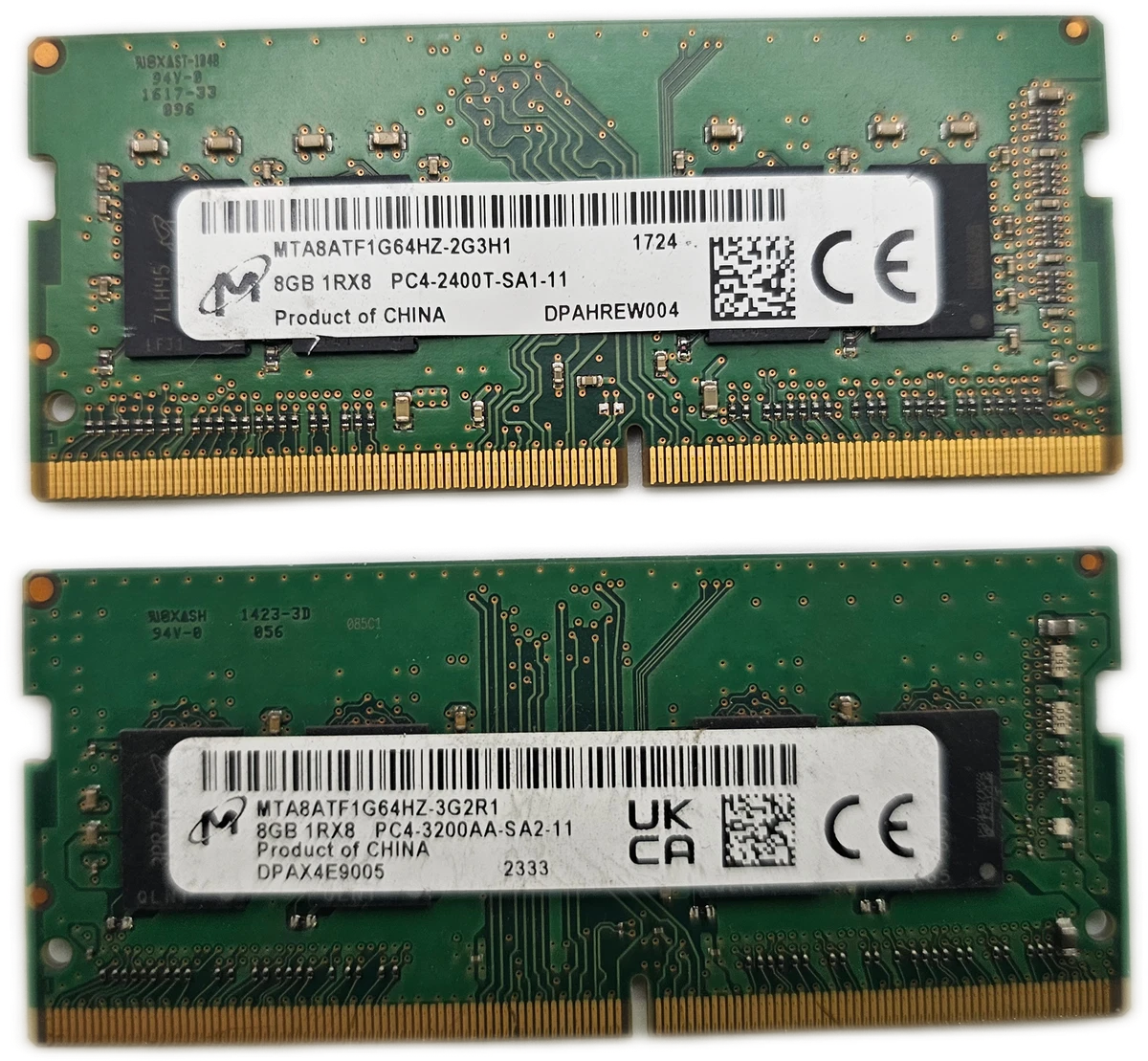 Las mejores ofertas en Micron PC4-19200 (DDR4-2400) velocidad de