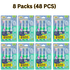 Oral Fusion Kids Toothbrush Set 6PCS Soft Bristle Cartoon Design Pack