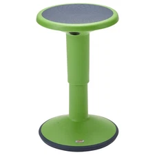 SitWell Wobble Stool, Adjustable Height, Active Seating, Grassy Green