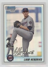 2010 Bowman Chrome Prospects Refractor /500 Liam Hendriks #BCP183 2t9