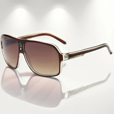 Gafas de moda de lujo unisex de gran tamaño cuadradas ropa de calle deportes gafas para conducir