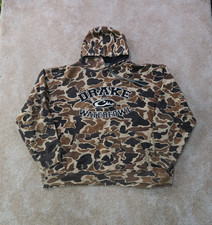 Drake Waterfowl Hoodie Mens XL Old School Camo - Duck Camo Hunting