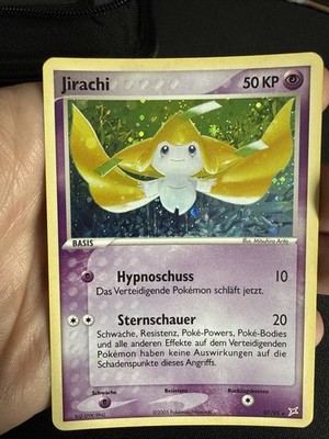 Jirachi 97/95 Holo Secret Rare EX Team Magma vs Aqua Deutsch