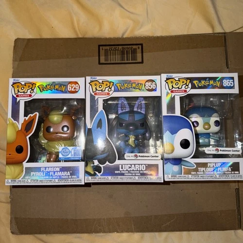 Pokemon Funko Figure Lot Of 3
