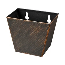 Rustic Wall Mounted Bottle Cap Catcher Stainless Steel, Antique Copper Beer S...