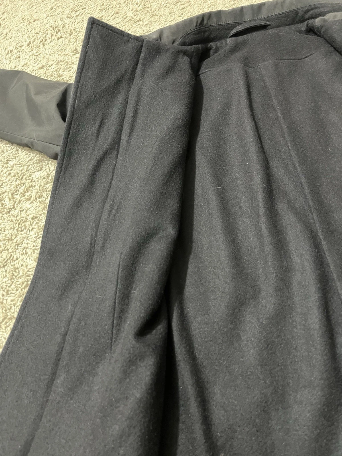 HARPUTSOWN Men’s Avant Garde Asymmetrical Longline Coat Made in SF Medium (est). image 23