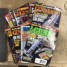 Guns & Ammo Magazine Tactical Lot X10 2000’s
