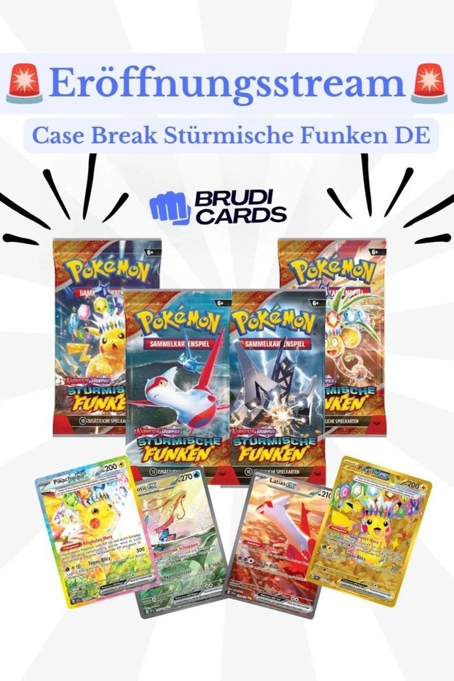 ERÖFFNUNGSSTREAM - Casebreak Stürmische Funken Deutsch