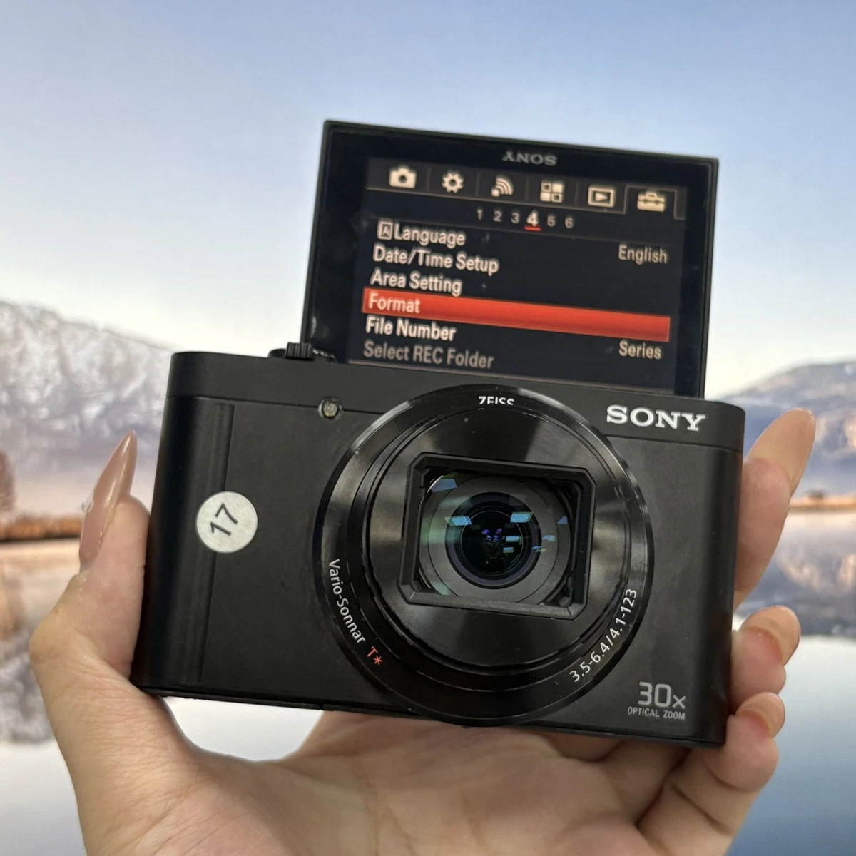 Sony Cyber-shot DSC-WX500 - Appareil Photo Compact, Zoom Optique 30x, état Parfait